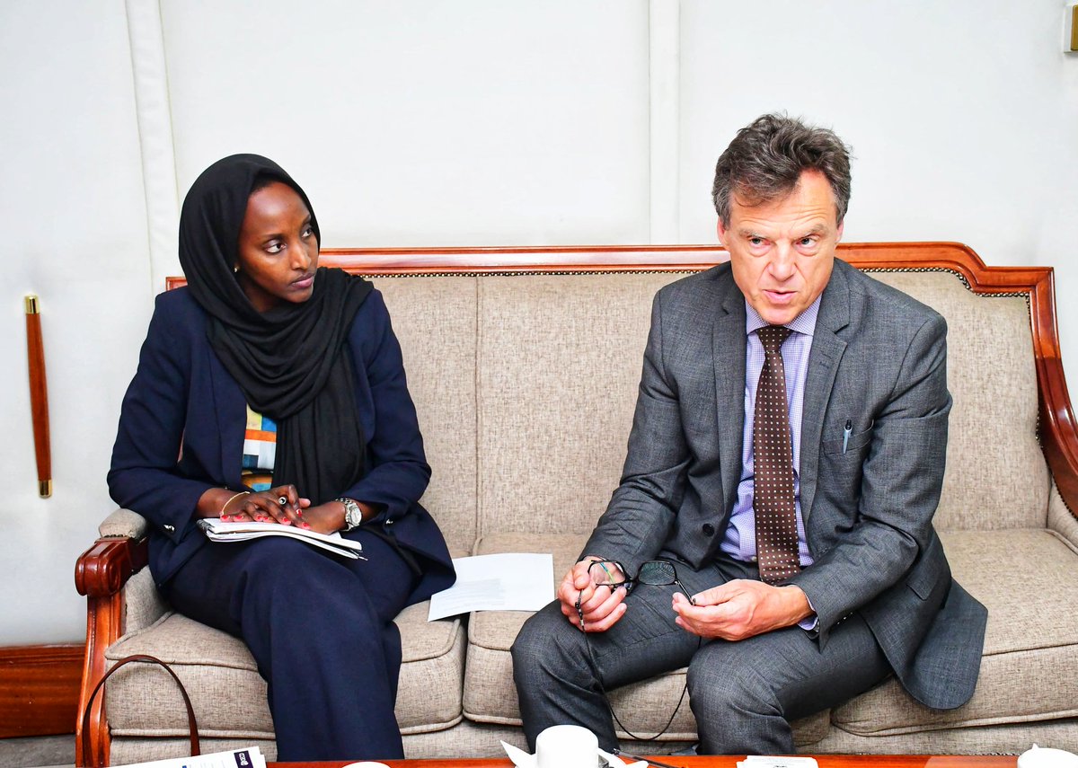 PS @IsmailMaalim19 today hosted OECD officials Martin Forst & Tonoina Ngororano in a meeting that delved into strategic areas of partnerships on youth governance & empowerment. 
@moyasa_ke @OECDgov @OECD_Social @AbabuNamwamba @rochieng @MargaretKiogora @NYC_YouthVoice