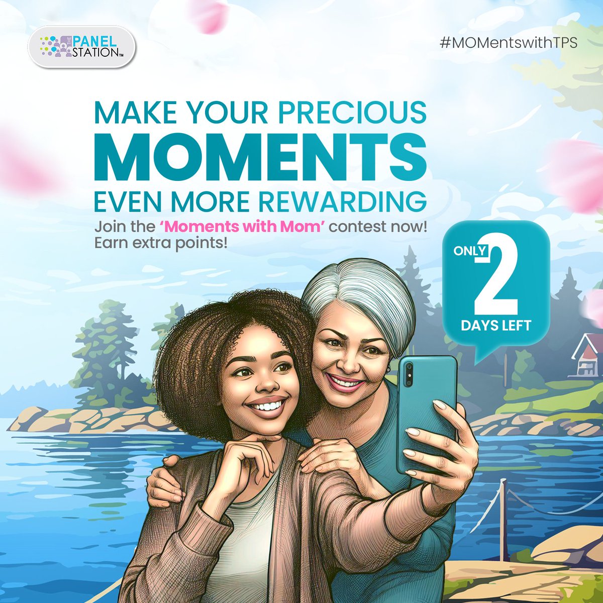 From the first steps to the proudest achievements, Mom's been there through it all. Capture some precious moments and win 200 points!

#thepanelstation #tps #paidsurveys #onlinesurveys #surveysformoney #mothersday #mothersday2024 #mom #preciousmoments #moments #sahm