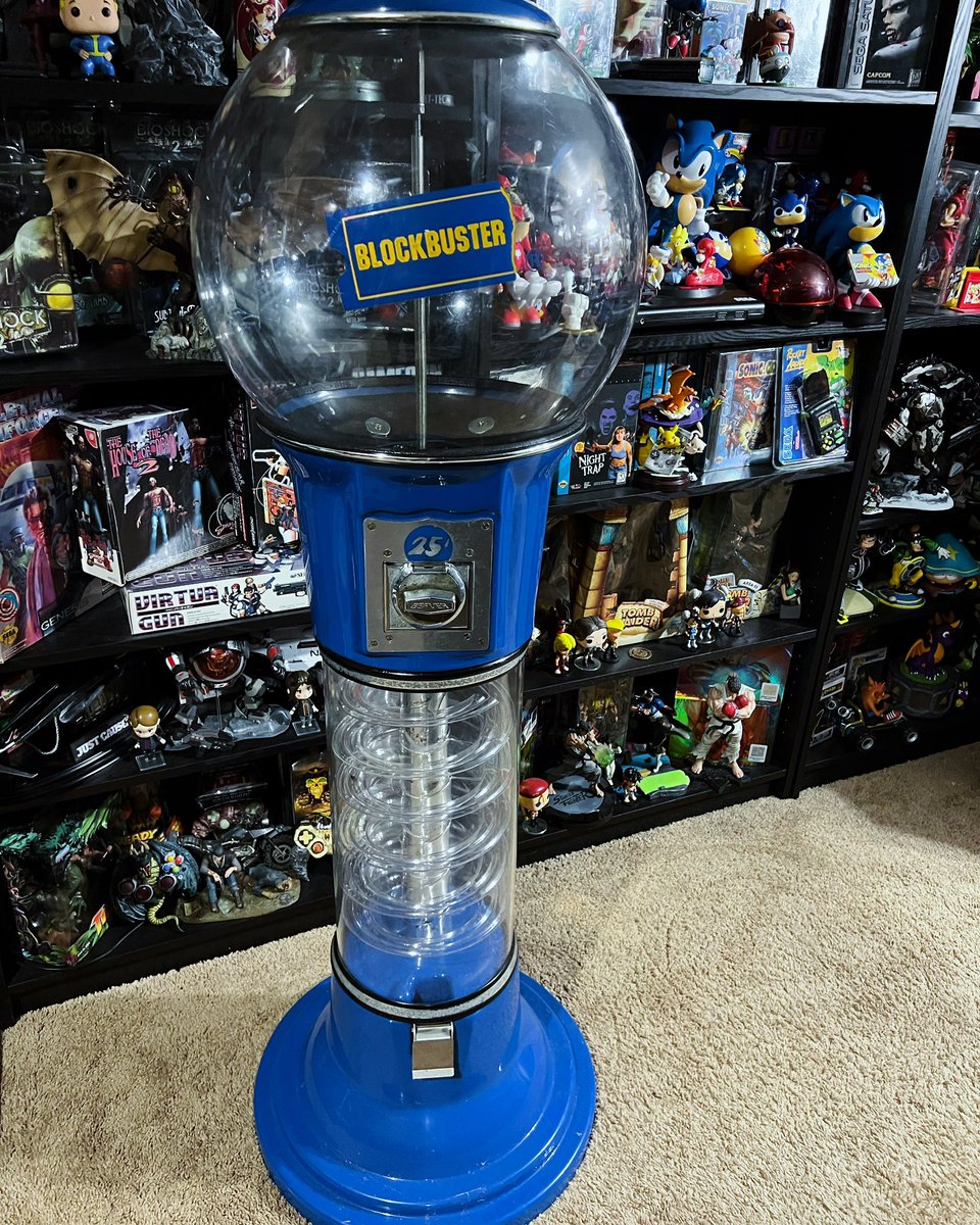 Still shocked I found one super cheap! #blockbuster #blockbustervideo #videogames #90s #gameroom #gamerahmer #gumball #retrogaming #nintendo #sega #playstation #xbox