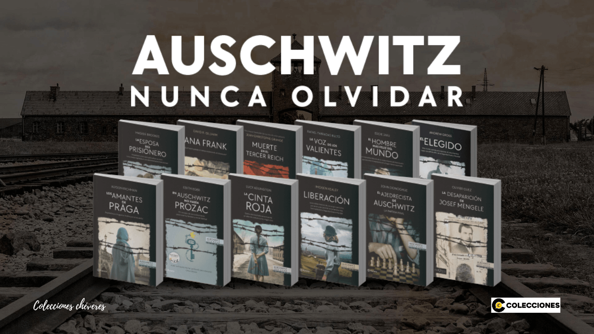 ColecCheveres's tweet photo. Lo nuevo del diario El Comercio de Perú, "Auschwitz - Nunca olvidar".  

Una colección de novelas históricas ambientadas en la Segunda Guerra Mundial.  La colección arranca este sábado 18.05.2024.  

+ info aquí: https://t.co/OvD6tsnj7b

#Libros #ColeccionesChéveres https://t.co/Tef4SmDP6P
