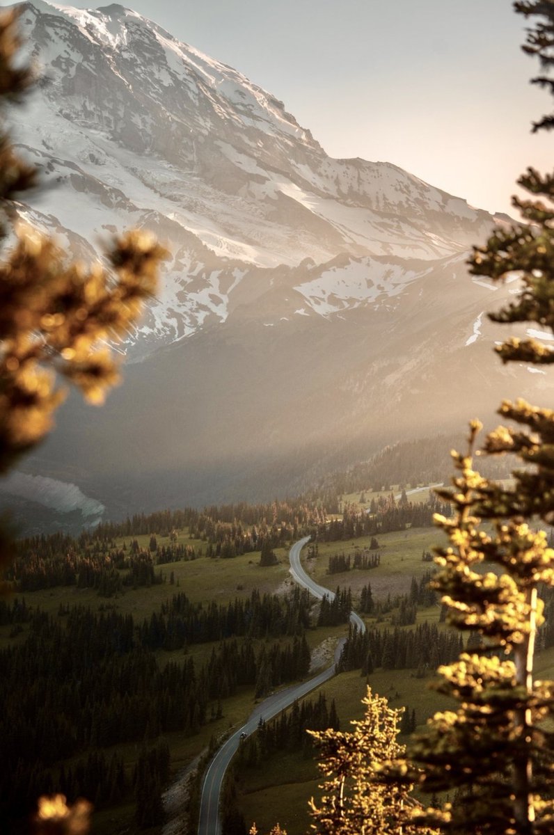 Mount Rainier National Park. Washington.