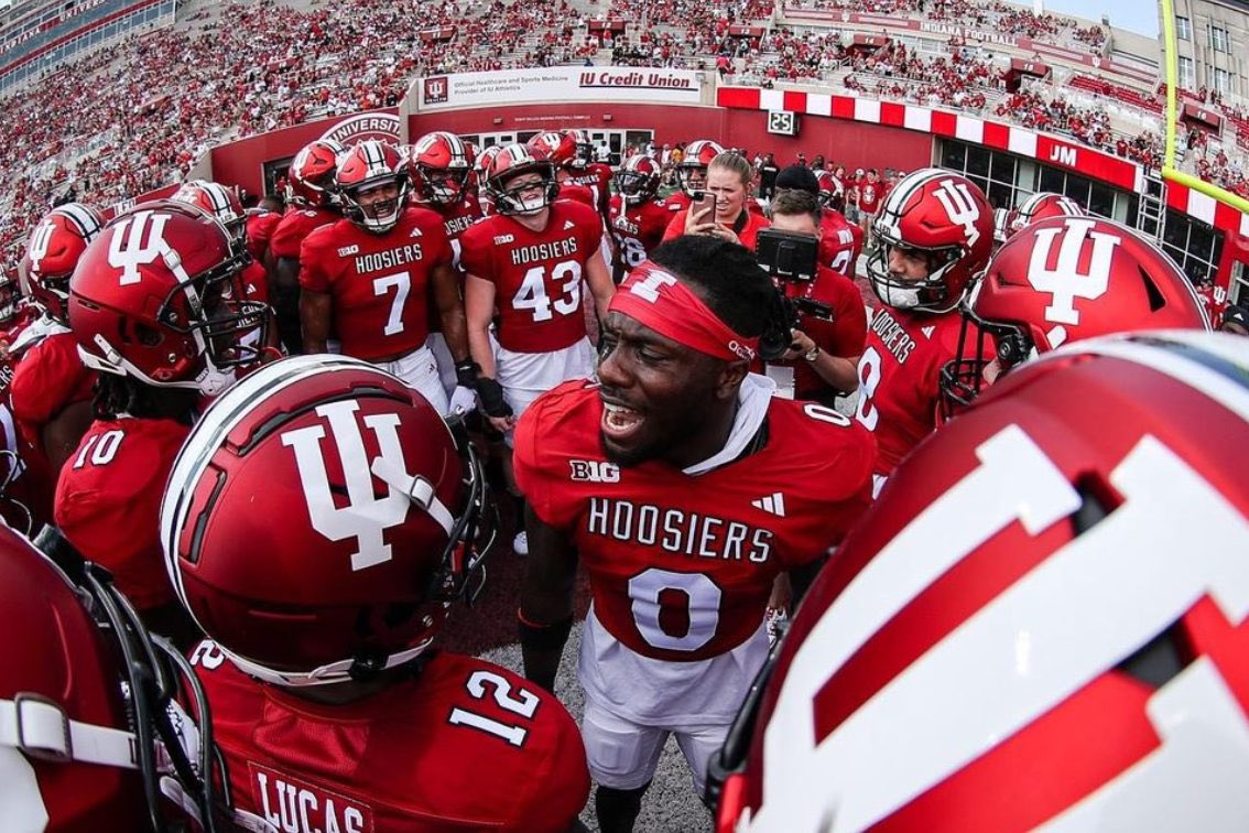 #AGTG After a great conversation with @Coach_PatKuntz , I’m blessed to receive an offer from Indiana University! @EDGYTIM @HFVikingFTBL @AllenTrieu @Rivals