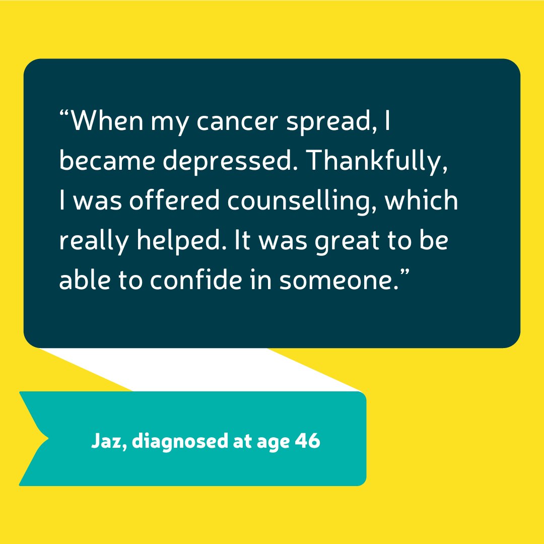 This #MentalHealthAwarenessWeek, we want you to know we're here to support you💛 We've information about managing complex feelings about your diagnosis and where you can get support for this: bit.ly/3ecsSk9