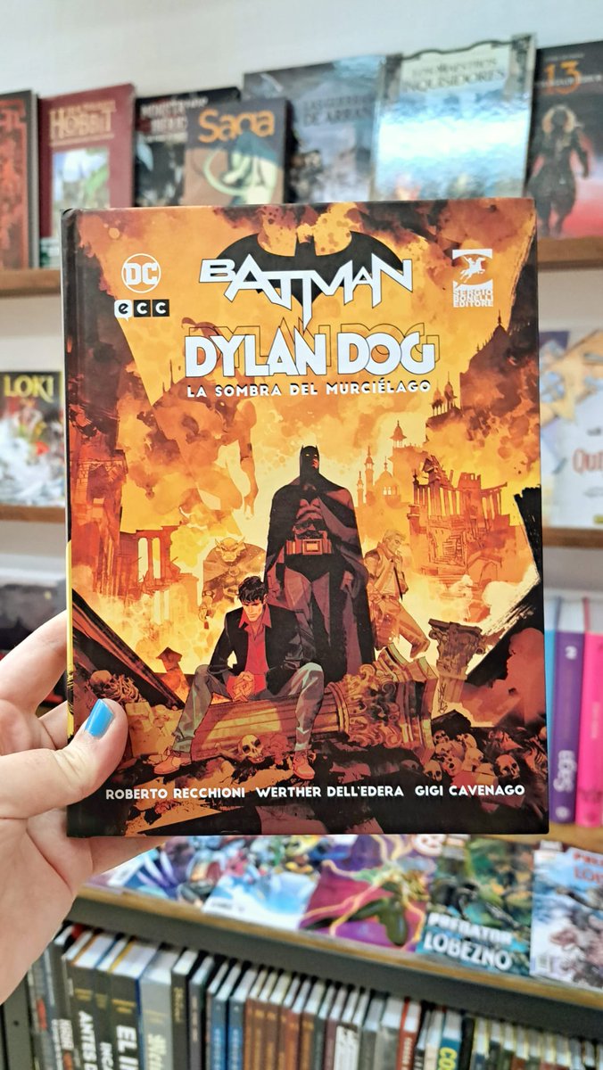 @eccediciones #novedad #Batman #DylanDog