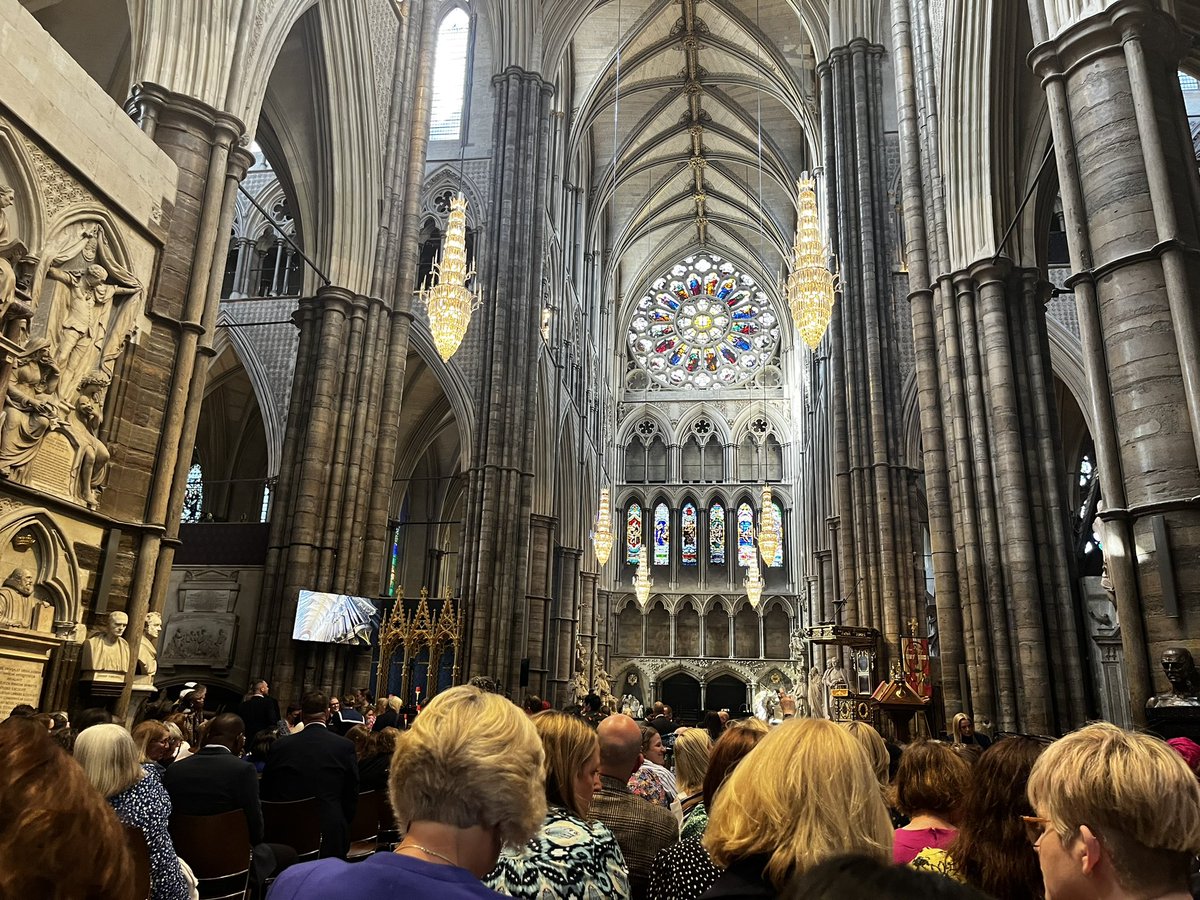 Very exciting evening at Westminster Abbey…what a privilege #midwivesandnursesrock #ekhuft #