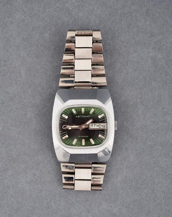 'Slava' Soviet wrist watch, 1976.