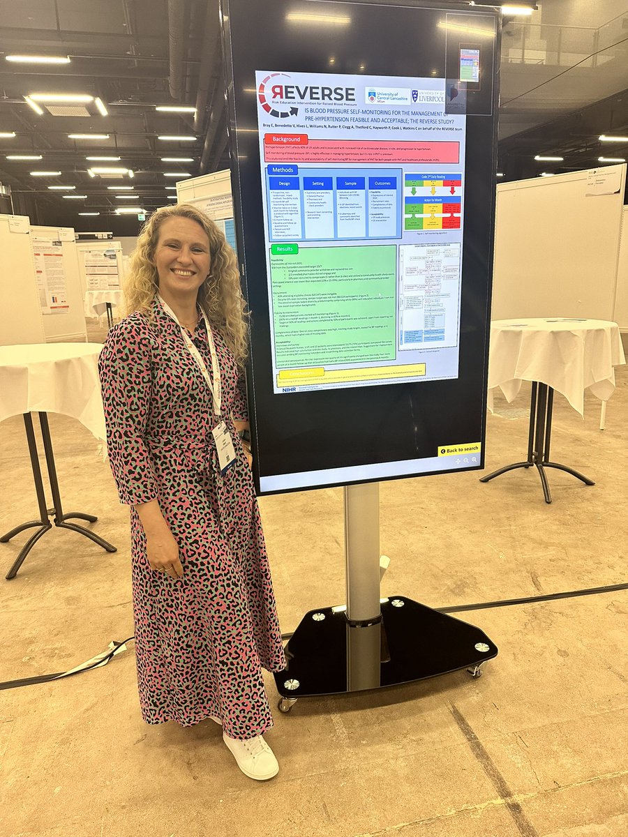 Dr Emma bray (@dremmabray) on Twitter photo With my poster presenting the findings from the <a href="/ReverseStudy/">REVERSE Study</a> at #ESOC2024 in Basel, Switzerland
<a href="/UCLanResearch/">UCLan Research</a> #stroke #prehypertension #prevention <a href="/ProfDameWatkins/">Professor Dame Caroline Watkins</a>
<a href="/LucyHives/">Lucy Hives</a> <a href="/NefynWilliams/">Nefyn Williams</a> <a href="/paulrutter10/">paul rutter</a> With my poster presenting the findings from the <a href="/ReverseStudy/">REVERSE Study</a> at #ESOC2024 in Basel, Switzerland
<a href="/UCLanResearch/">UCLan Research</a> #stroke #prehypertension #prevention <a href="/ProfDameWatkins/">Professor Dame Caroline Watkins</a>
<a href="/LucyHives/">Lucy Hives</a> <a href="/NefynWilliams/">Nefyn Williams</a> <a href="/paulrutter10/">paul rutter</a>