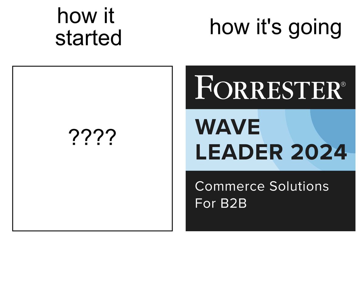 Shopify isn’t just for DTC. We’re for B2B too and… I’ve got news. We’re the best platform for it.

Don’t just take my word for it – take it from @forrester, who named us a Leader in the 2024 @forrester Wave: Commerce Solutions for B2B.

This is the first time ever we have been