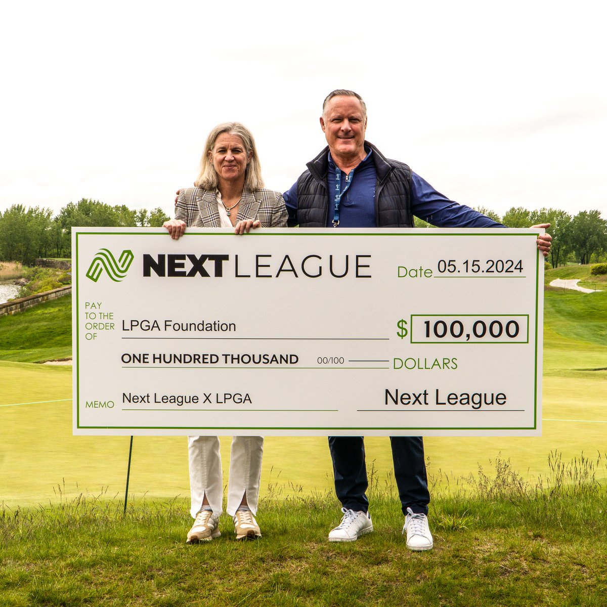 As part of our new multi-year engagement, Next League (@KnowWhatIsNext) has committed $100,000 to support the LPGA Foundation, helping provide more girls and women access and opportunities through golf! 👏