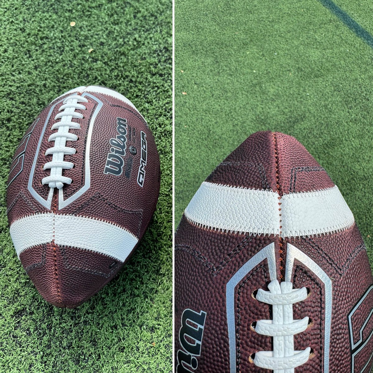 Meet the ball with no sweet spot. Good luck if you have to kick it! #kickingcoach #footballkicking #kickingcamps