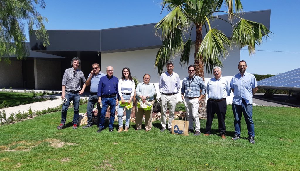 💧No dejamos de recibir visitas ☺️. Hoy recibimos a miembros del CICCP a nuestra depuradora EDAR Murcia Este. Encantadxs de teneros aquí 😉 #aguaymuchomas #visitas #aguasdemurcia