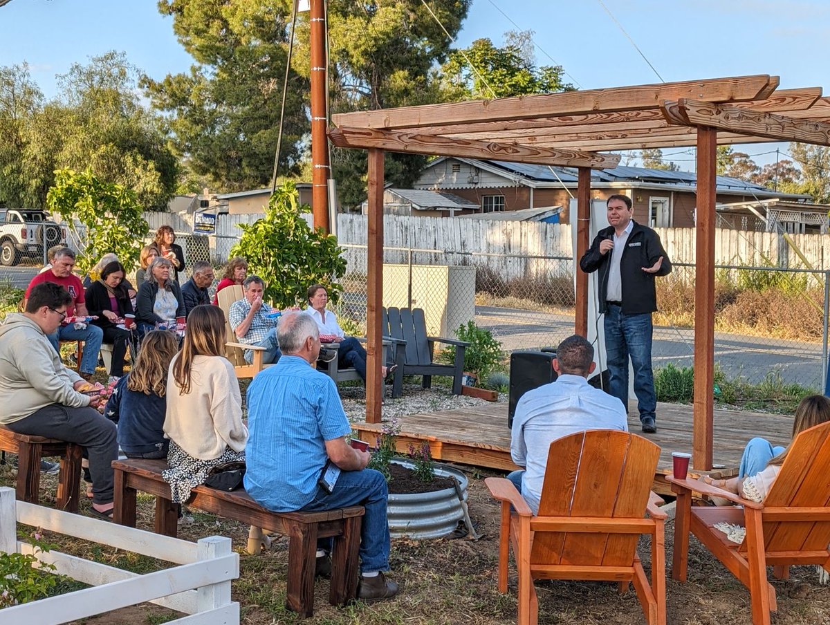 Thank you, Jessie Garrehy, for opening your home for our Community Coffee in Ramona yesterday! Please follow JoinCarl.org for our upcoming community events updated every week! I want to hear directly from you what issues you want me to address when I take office!