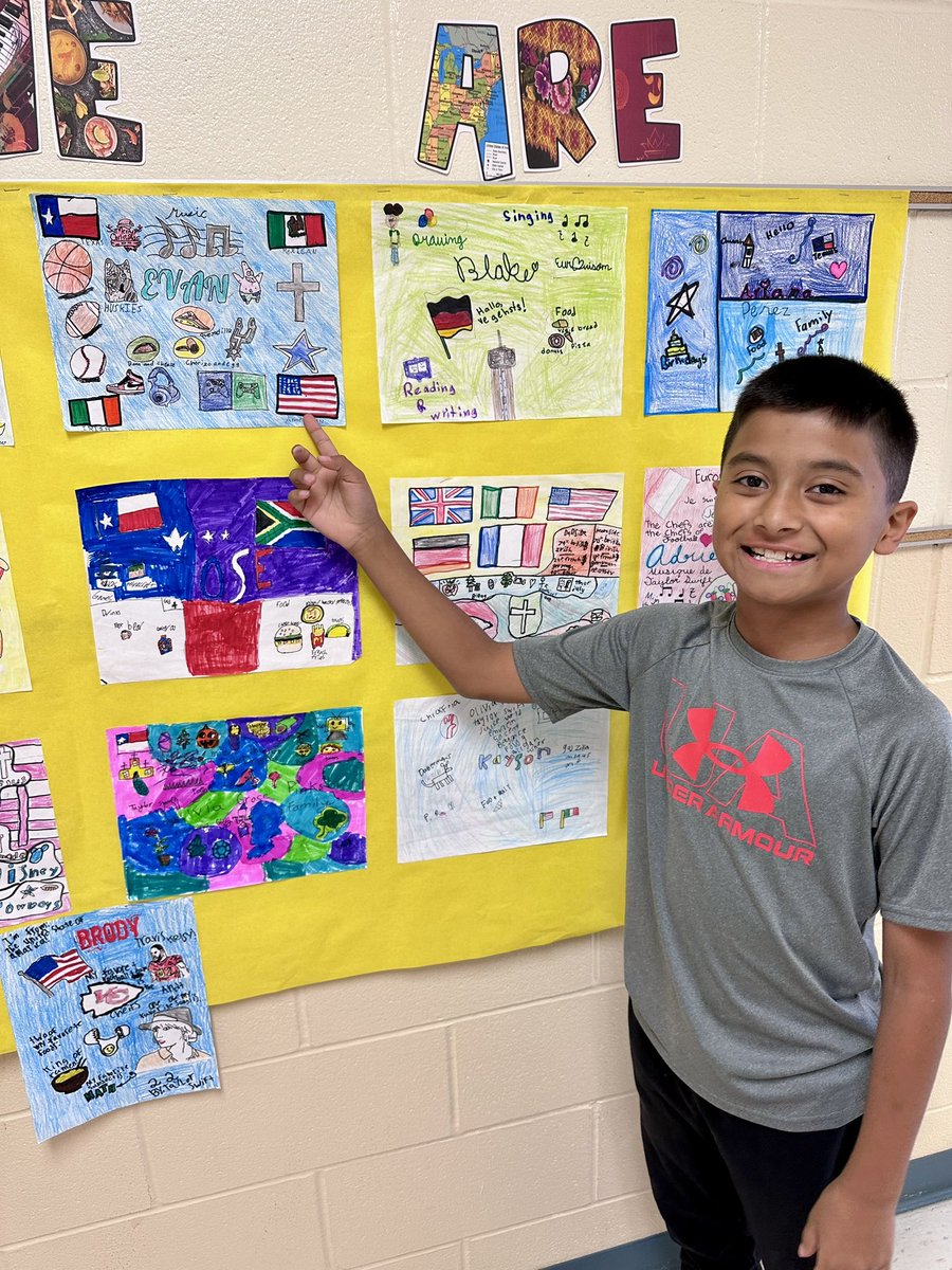 reynateaches's tweet photo. It’s one of my favorite projects of the school year! Our class culture “quilt” that represents who we are! @NISDScarborough @NISDElemSS https://t.co/DexkKVlk6Y