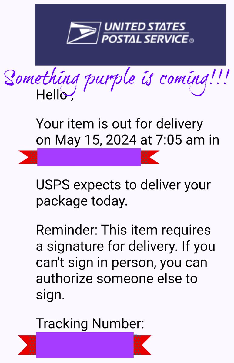 I am patiently, not so patiently, waiting for today's mail. I have something coming that I can't wait to open. I'm really excited about this package. Hint.... It's going to be purple! Purple! (Squeal!) @redtowerbooks @entangledpub ⚔️⚔️⚔️⚔️⚔️