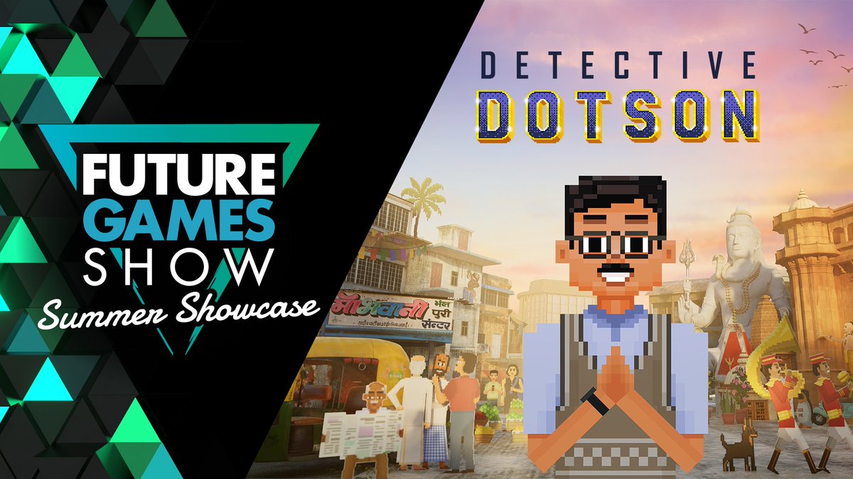 Detective Dotson gets a brand new gameplay trailer 🔜.

Where? At the #FutureGamesShow.
When? 12pm PDT on June 8.
What? Solve crimes, eat snacks, and if you're lucky, doggo petting🐶.

A massive thank you to @futuregamesshow for featuring us🙏. 

#PCGaming #DetectiveDotson