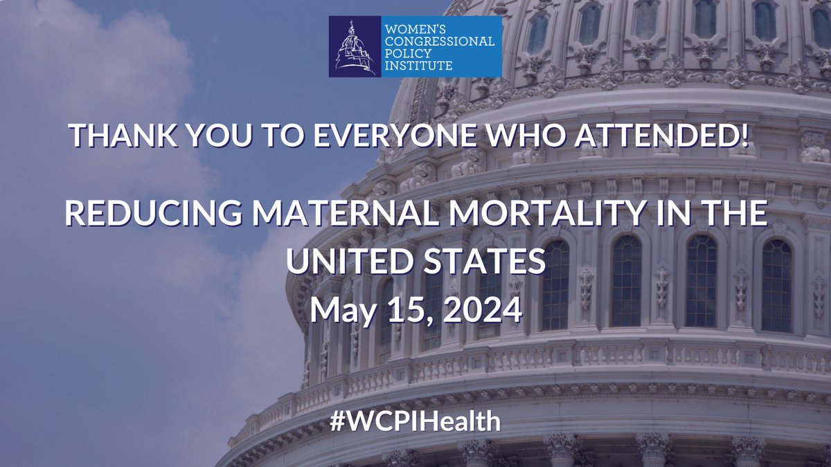 WCPInst's tweet photo. Thank you to everyone who attended our Capitol Hill briefing in person or followed along online! For anyone who missed it, a recording of the event will be posted on our website &amp; YouTube in the coming days. https://t.co/F62XXnruKU