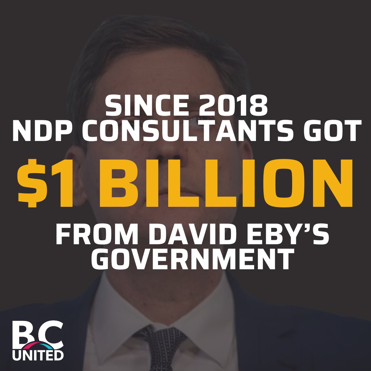 In 6 years of NDP rule: 🤑 NDP consultants are rich. 🛒 British Columbians can't afford groceries. United we will fix it.