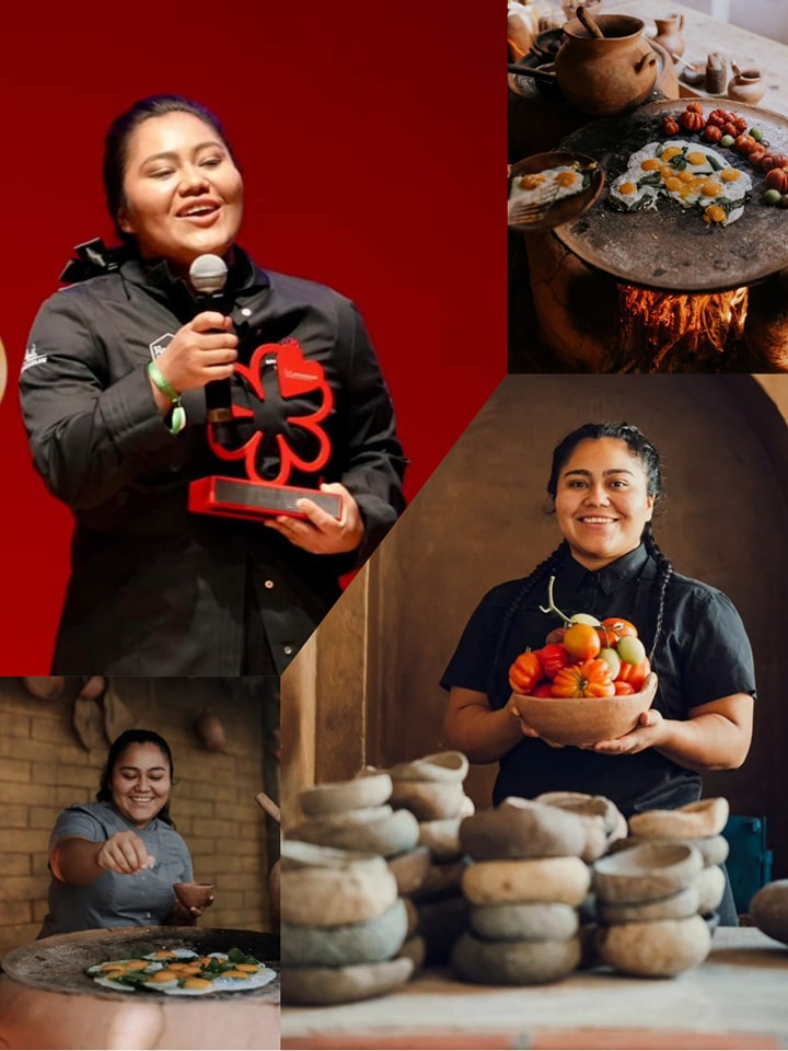 Thalía Barrios García es una chef oaxaqueña que dirige el restaurante “Levadura de Olla”, mismo que fue galardonado con una estrella Michelin, reconocimiento que lo distingue como uno de los mejores destinos para degustar alimentos no sólo en el país, sino en todo el mundo.