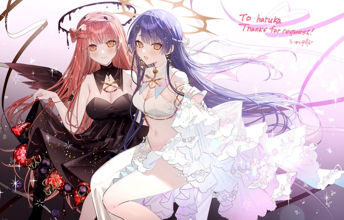 ケーキモチーフの女の子たち🍰 