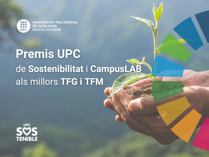 🔊 Ep, estudiant #UPC! Has fet el TFG o TFM en algun tema vinculat amb els #ODS o amb la millora de la sostenibilitat dels campus de la Universitat? Doncs presenta'l als Premis UPC de Sostenibilitat i CampusLAB! 🚨 Tens temps fins al 19 de maig! 🔗 canviaelmon.upc.edu/ca/compromis-s…