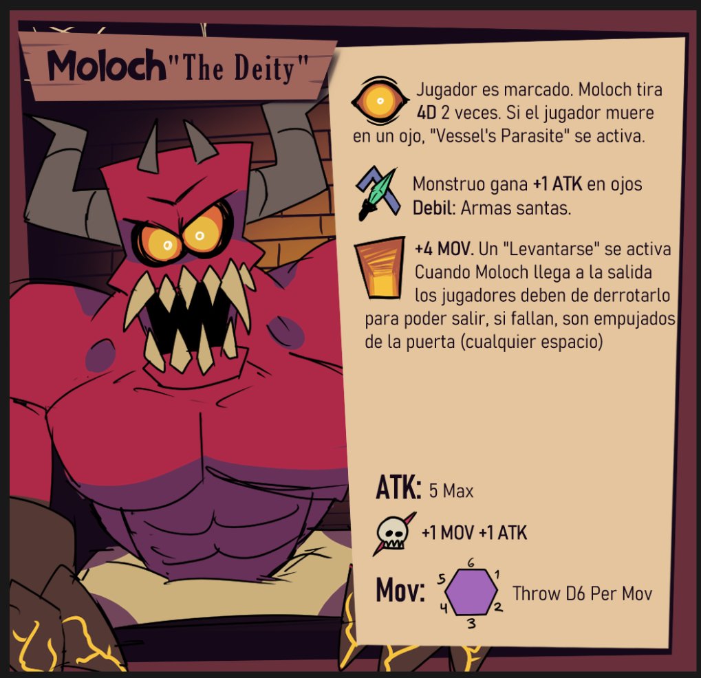 ◇ 139
Revised Moloch card for the game
