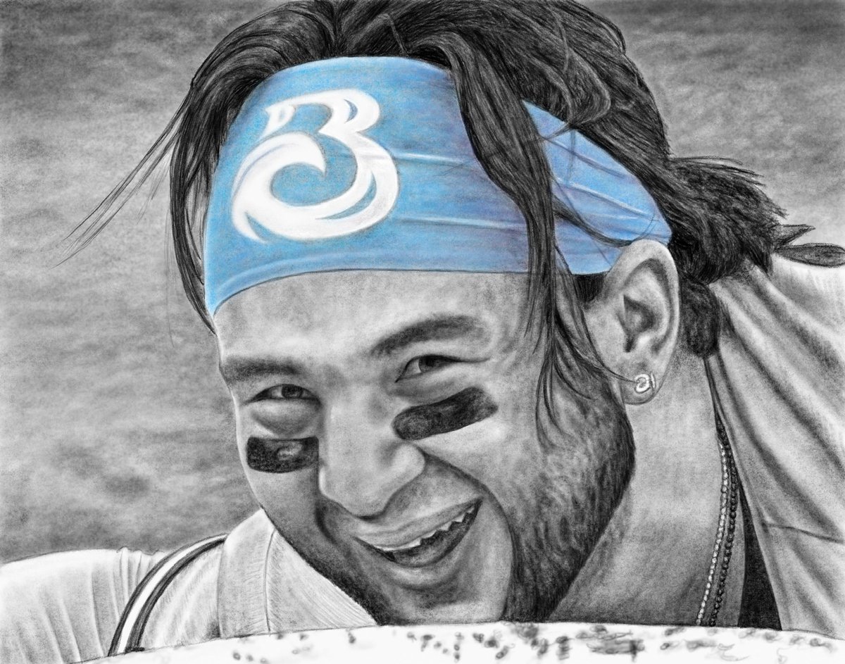 Bo’s clutch 2 run double gives the #BlueJays the lead!!! #Smile #ToTheCore