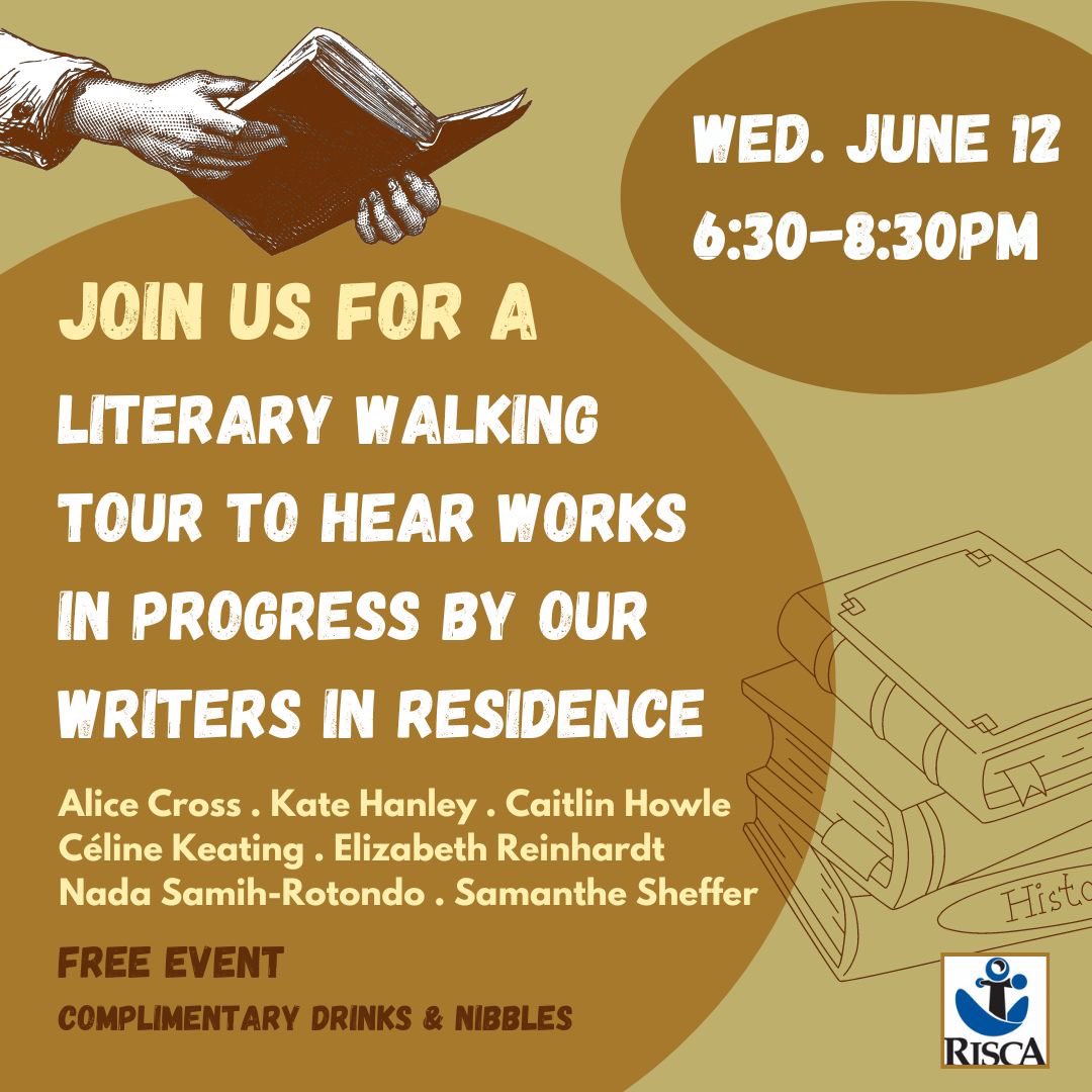 You’ve never heard our history quite like this! Join us Wed June 12th, 6:30-8:30pm for a thought-provoking literary event. Our 2024 writers in residence will read from their works-in-progress in the style of a walking tour. Free event. RSVP: eventbrite.com/e/literary-wal…