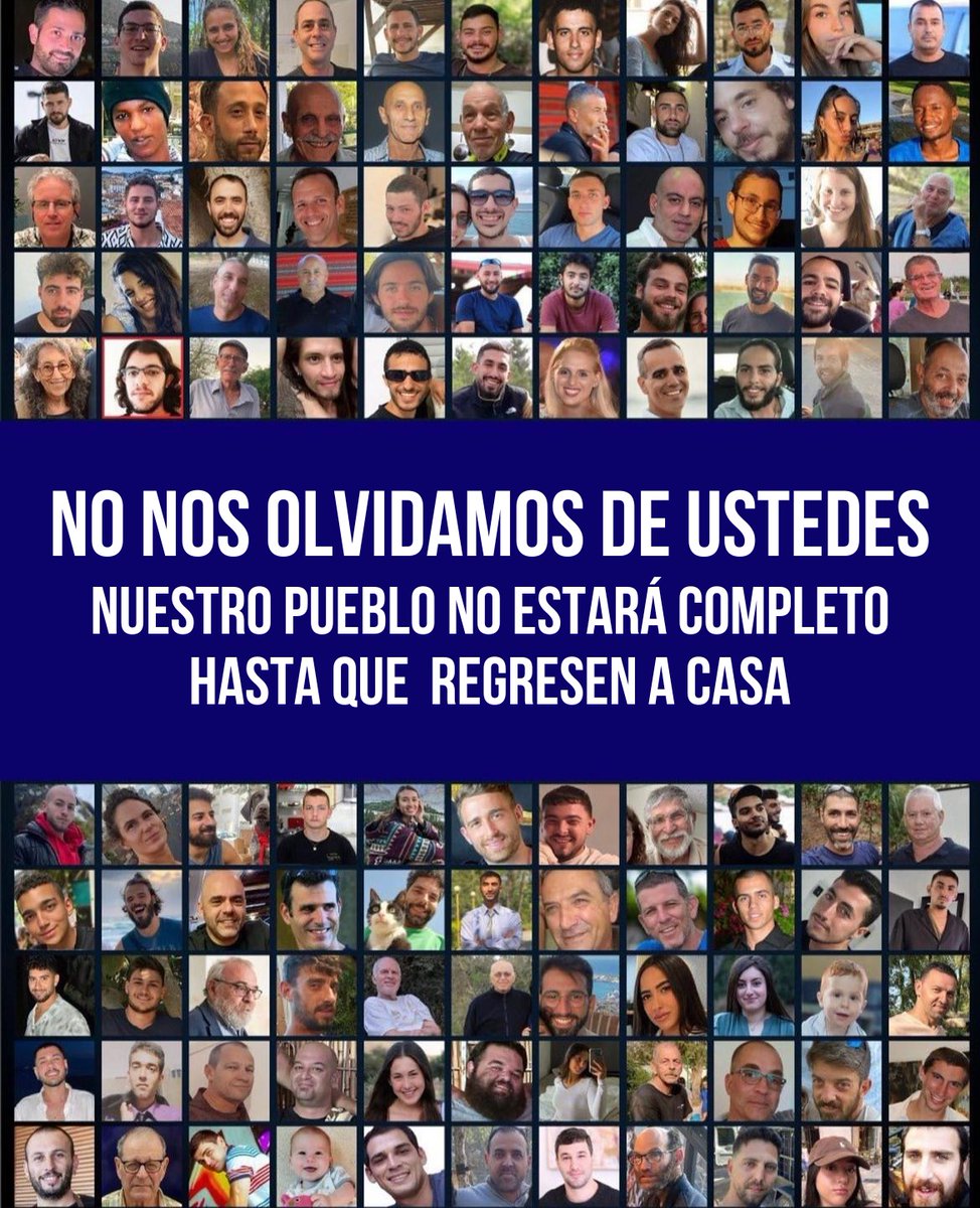 Desde hace 222 días nuestros corazones no están completos.
Desde hace 222 días ninguno de nosotros está realmente libre, porque ellos no están libres.

Todos los secuestrados deben regresar a casa.
AHORA.