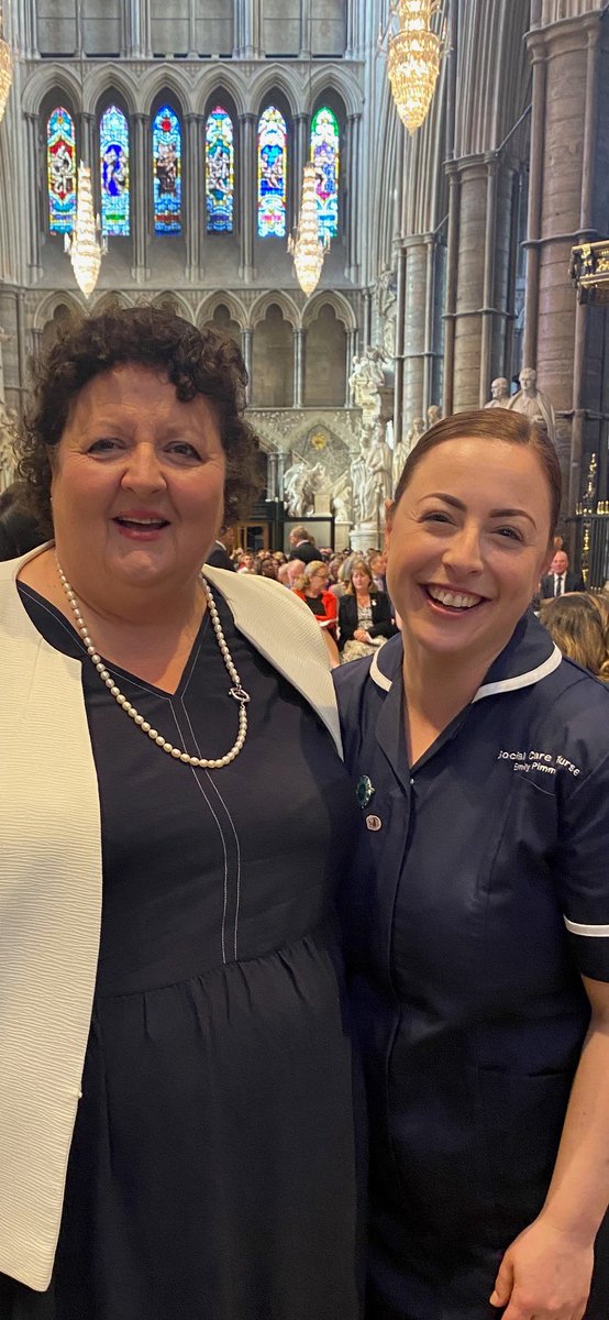 59th year and fantastic to see @PimmEmily and @WalterChikanya leading social care nursing at this year’s Florence Nightingale Service at @wabbey flying the flag for all the incredible work #socialcare nurses do across the sector! @FNightingaleF