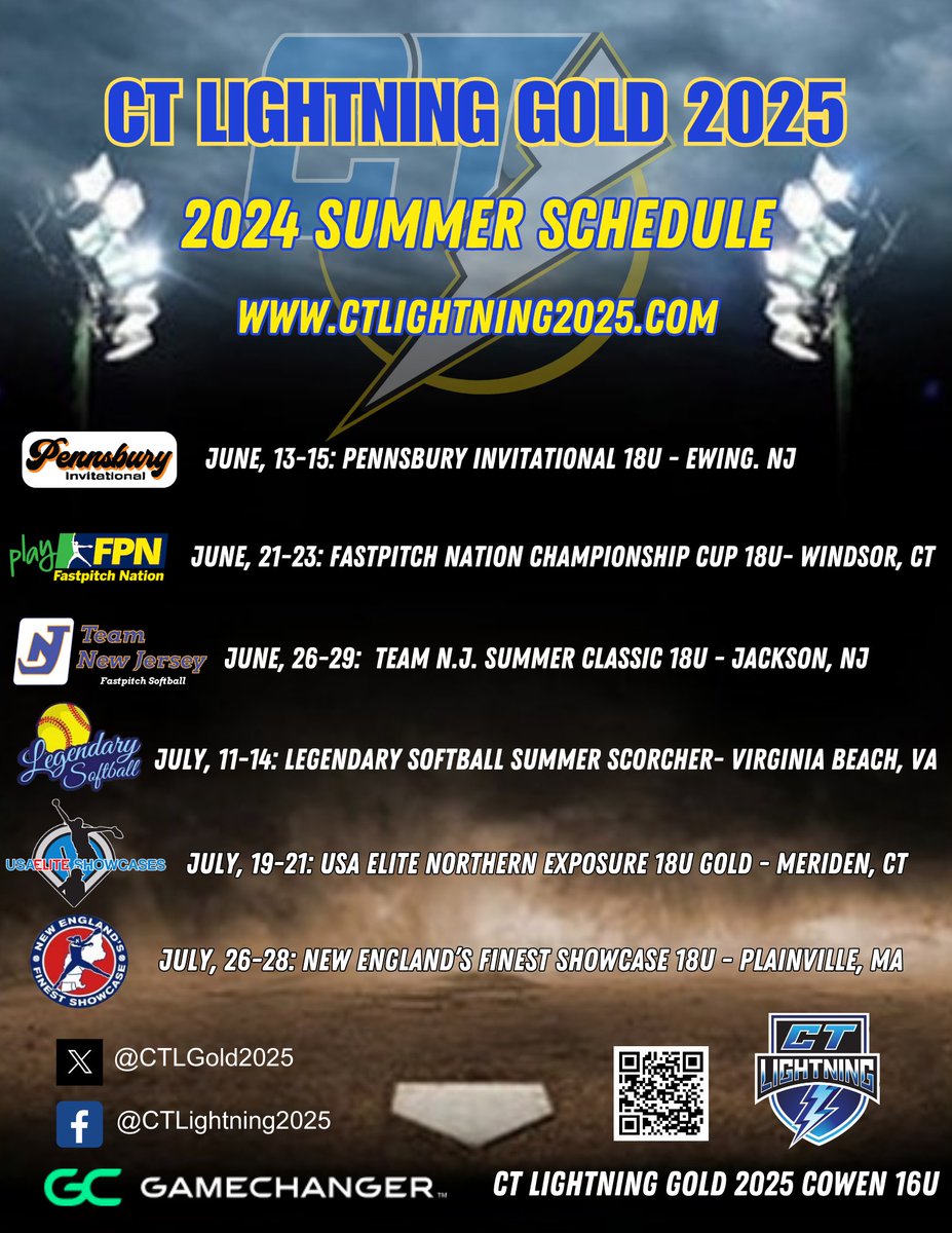 CTLGold2025's tweet photo. We can't wait to get our season started!!!⚡️🥎 https://t.co/WsP0gswNHj