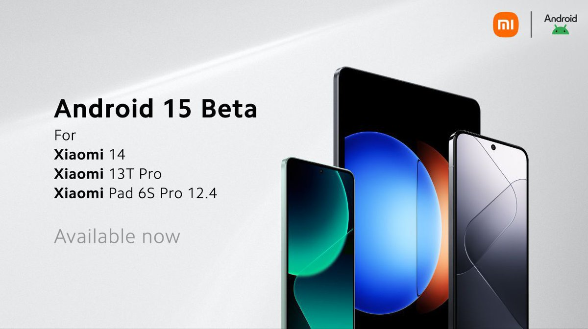 Xiaomi HyperOS Android 15 Beta 1 Global released!! #Xiaomi #HyperOS #Android15 #XiaomiHyperOS