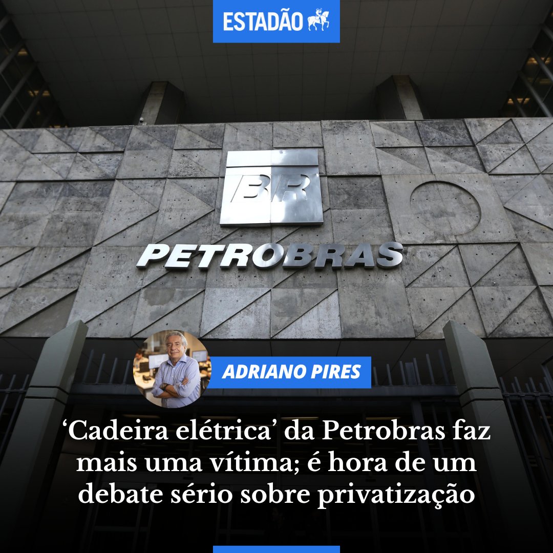 Adriano Pires é um lobista de petroleiras privadas que compraram ativos da Petrobras privatizados nos governos Temer e Bolsonaro. É a raposa falando que está na hora de deixar a porta do galinheiro aberta.