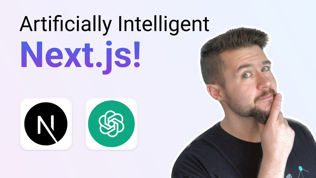 New video just dropped!

How to use @OpenAI with @nextjs using @langchainai!

I almost didnt release this since I hit the timeout in @vercel's serverless functions, but now that they raised it to 60 sec max it should work even on hobby plans!

Link below 👇