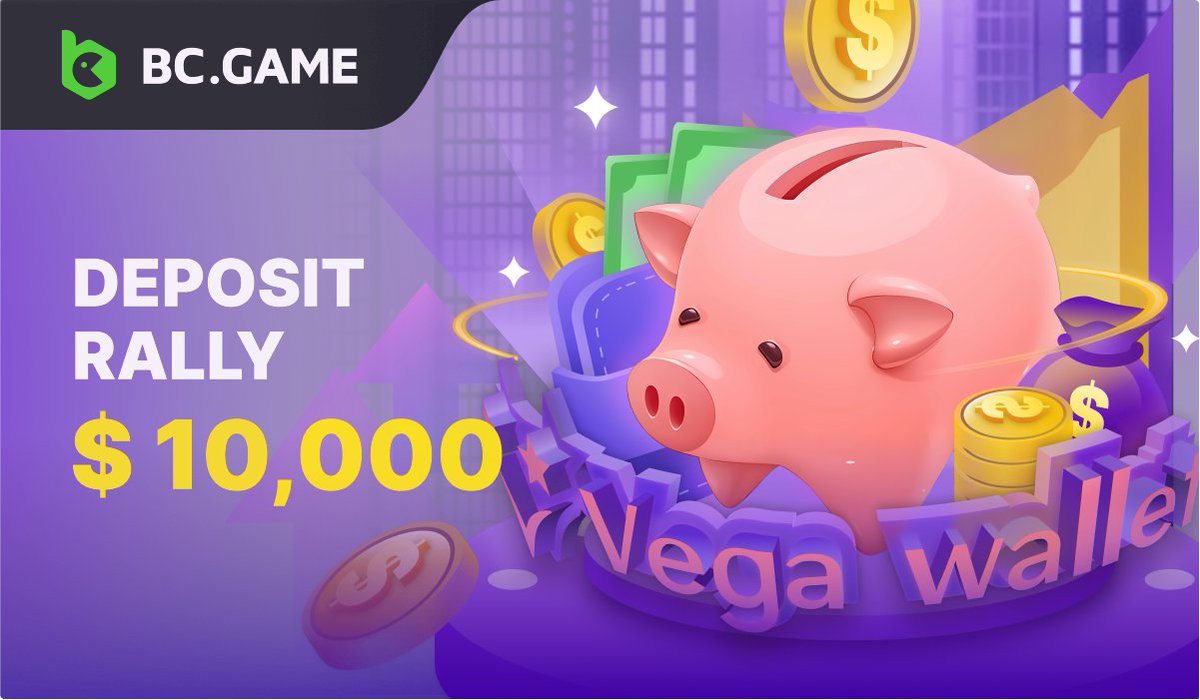 🚀 Join the Vega Wallet Deposit Rally and secure your chance to win from a $10,000 prize pool! 🎉 Deposit at least ¥2000 through Vega Wallet for a shot at one of 219 prizes. ➡️ bc.game/promotion/2745… The more you deposit, the better your chances! 🤑 Exclusive for Japan users!