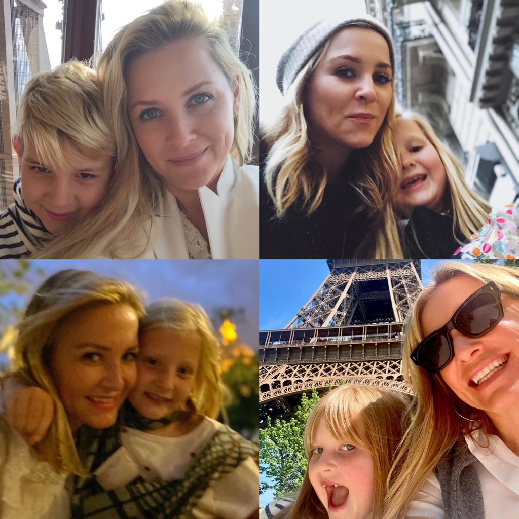 jessica’s tradition: taking her kids to paris <3