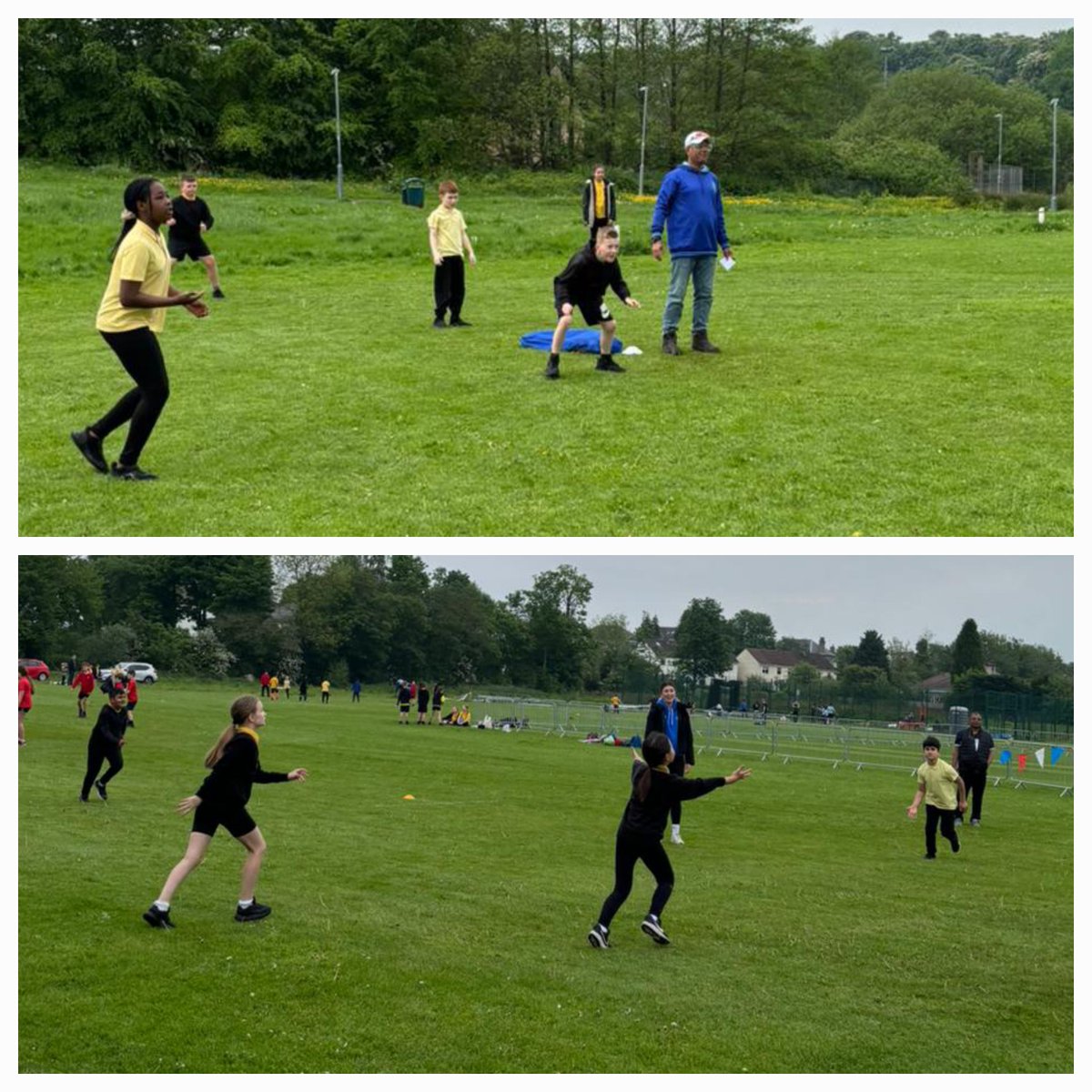 P5 had an amazing day today at the east Renfrewshire cricket festival 🏏