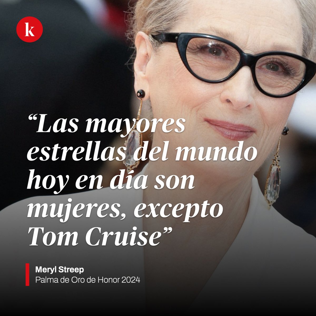 La de perlas y sabiduría que ha dejado Meryl Streep en #Cannes2024 ➡️ @danielmmantilla resume el paso de la estrella, que ha recibido la Palma de Oro de Honor 🔗 kinotico.es/actualidad/202…