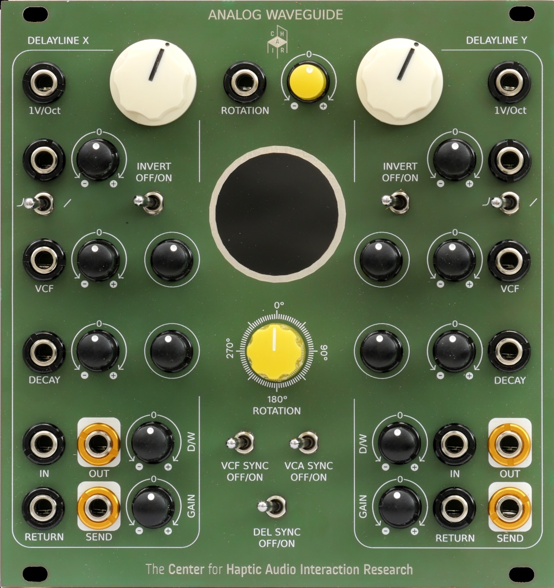 Analog Waveguide module uses 1971 theory to make a killer resonator. First look at the latest from @ChairAudio - cdm.link/2024/05/analog…