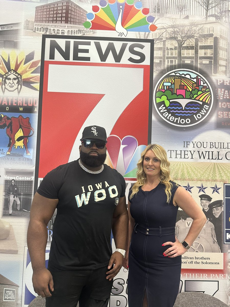 Tune In to @KWWL News At Noon for a special announcement from Head Coach Mook Zimmerman and Co-Owner Julia Stone 👀🤩

#iowawoo #kwwlnews #mascotreveal #staytuned #WooNation #profootball #arenafootball #tailgateszn #GetYourTicketsNow #noonatnews