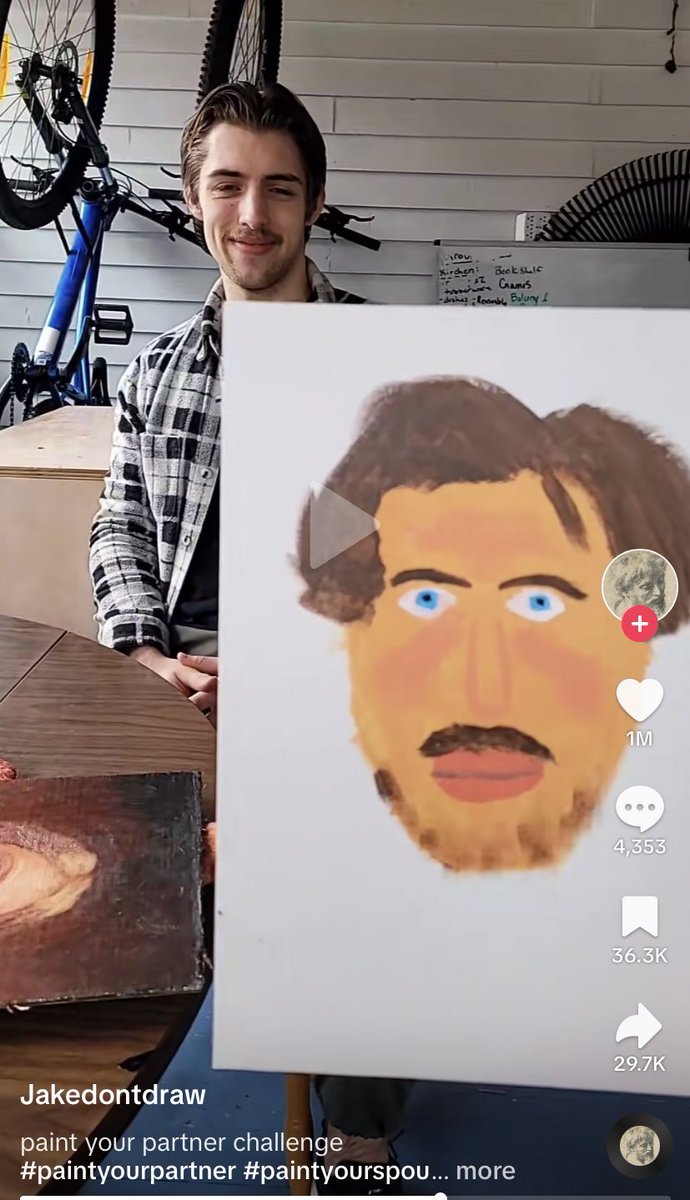 nothing is funnier than seeing a couple do the ‘Paint Your Partner’ challenge & one person is obviously an artist & the other is just trying their very best