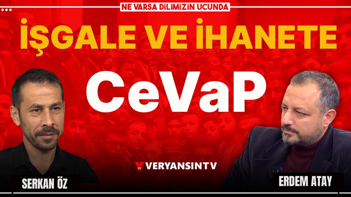 Canlı yayın başladı... Ankara'da 'derin' savaş! | NVDU | Serkan Öz - Erdem Atay İzlemek için: youtube.com/live/T31y43v33… @medreyata