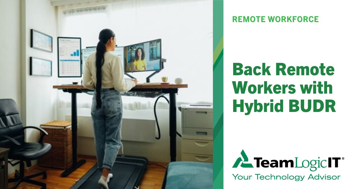 Is remote work becoming today’s workplace standard? Learn how we recommend keeping your information safe, intact, and recoverable. > bit.ly/3K4acUG

#TeamLogicIT #TeamLogicITBlog #RemoteWorkforce #BackupAndDisasterRecovery