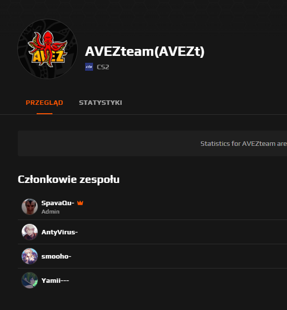 Michał "ReversGGMU" Rewers (@reversggmu) on Twitter photo Ktoś ewidentnie próbuje się podszywać pod nas (<a href="/AVEZ_esport/">AVEZ Esports</a> ). Konta zgłosiliśmy już do Faceita, ale podsyłam link do tej fejkowej drużyny. Dzięki z góry za każde zgłoszenie z Waszej strony! Nie wiem jaki plan mają, ale no trzeba jakoś zareagować!
Link : faceit.com/pl/teams/b1a83… Ktoś ewidentnie próbuje się podszywać pod nas (<a href="/AVEZ_esport/">AVEZ Esports</a> ). Konta zgłosiliśmy już do Faceita, ale podsyłam link do tej fejkowej drużyny. Dzięki z góry za każde zgłoszenie z Waszej strony! Nie wiem jaki plan mają, ale no trzeba jakoś zareagować!
Link : faceit.com/pl/teams/b1a83…