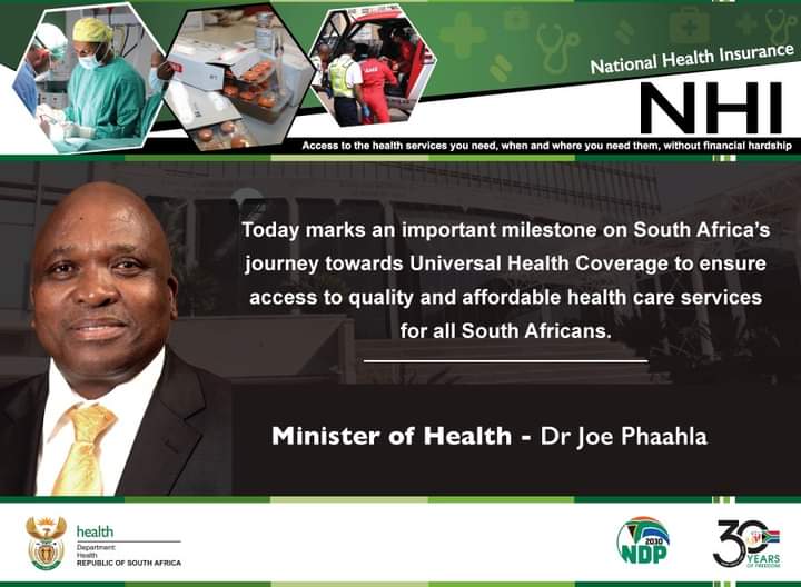 #RoadToNHI Today marks a historic milestone as we are here to witness the signing of the NHI Bill into law, a transformative leap for our nation's health policy.