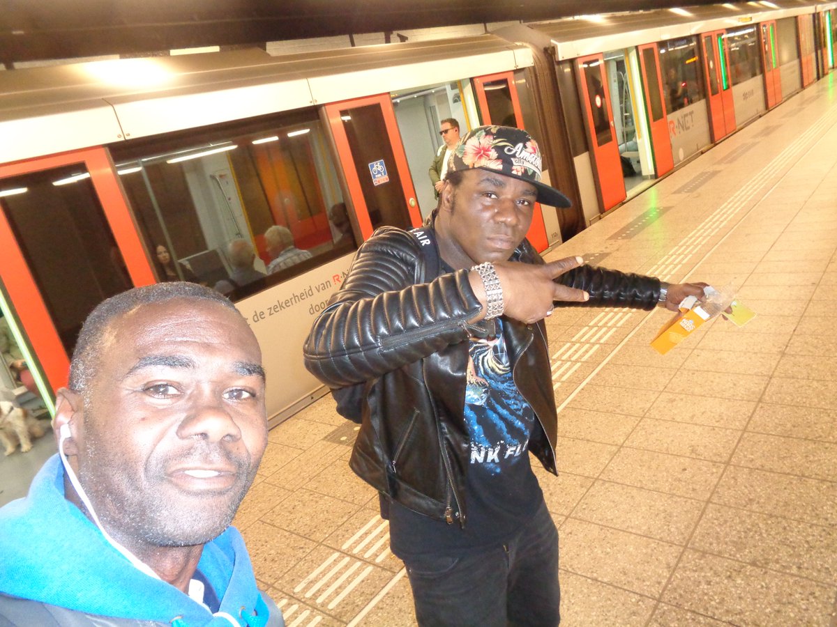 mikey mike@amsterdam@metrostation with producer and owner from emx music group the planetary citizen cliften nille @CliftenNille #amsterdam #emxamsterdam #producer #cliftennilleofficialpage #owner #filmproducer #iamcliften #metrostation