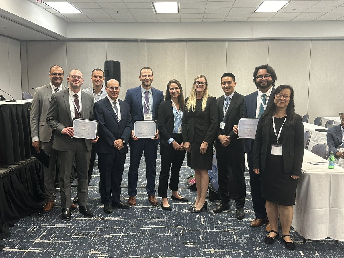 SVS Foundation Resident Research Awardees and their mentors. Congratulations! #VRIC24 #VRIC2024