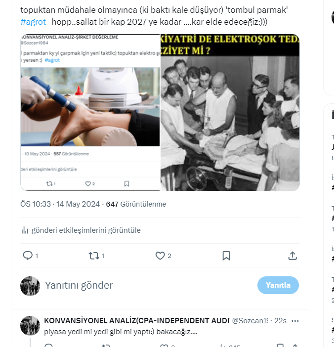 Sozcan1984's tweet photo. piyasa yememiş ama adamlar harika tüccar 1 e alıp 3 aya 10'a satıyor...bırakmayın bu senedi muhahaha...ulan 3 tavan gidince oylumu köşeye çeken spk ?  #agrot... neyse tombul parmak bütün tuşlara basıyor..zevkle izliyoruz..../takipte kal// #alark #enery #uzerb #pkart #ahaz #pekgy https://t.co/8aqntHphyD