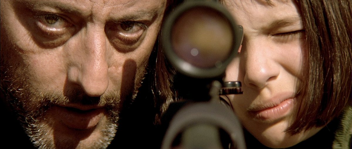 Natalie Portman, Jean Reno, and Gary Oldman star in Luc Besson’s gritty NYC revenge fairytale LEON: THE PROFESSIONAL, showing tomorrow at 1:00 in our TRIGGER HAPPY tribute to on screen hit men! bit.ly/leonparistheat…