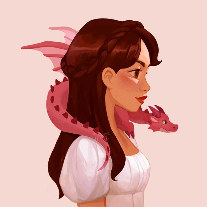 「dragon long hair」 illustration images(Latest)