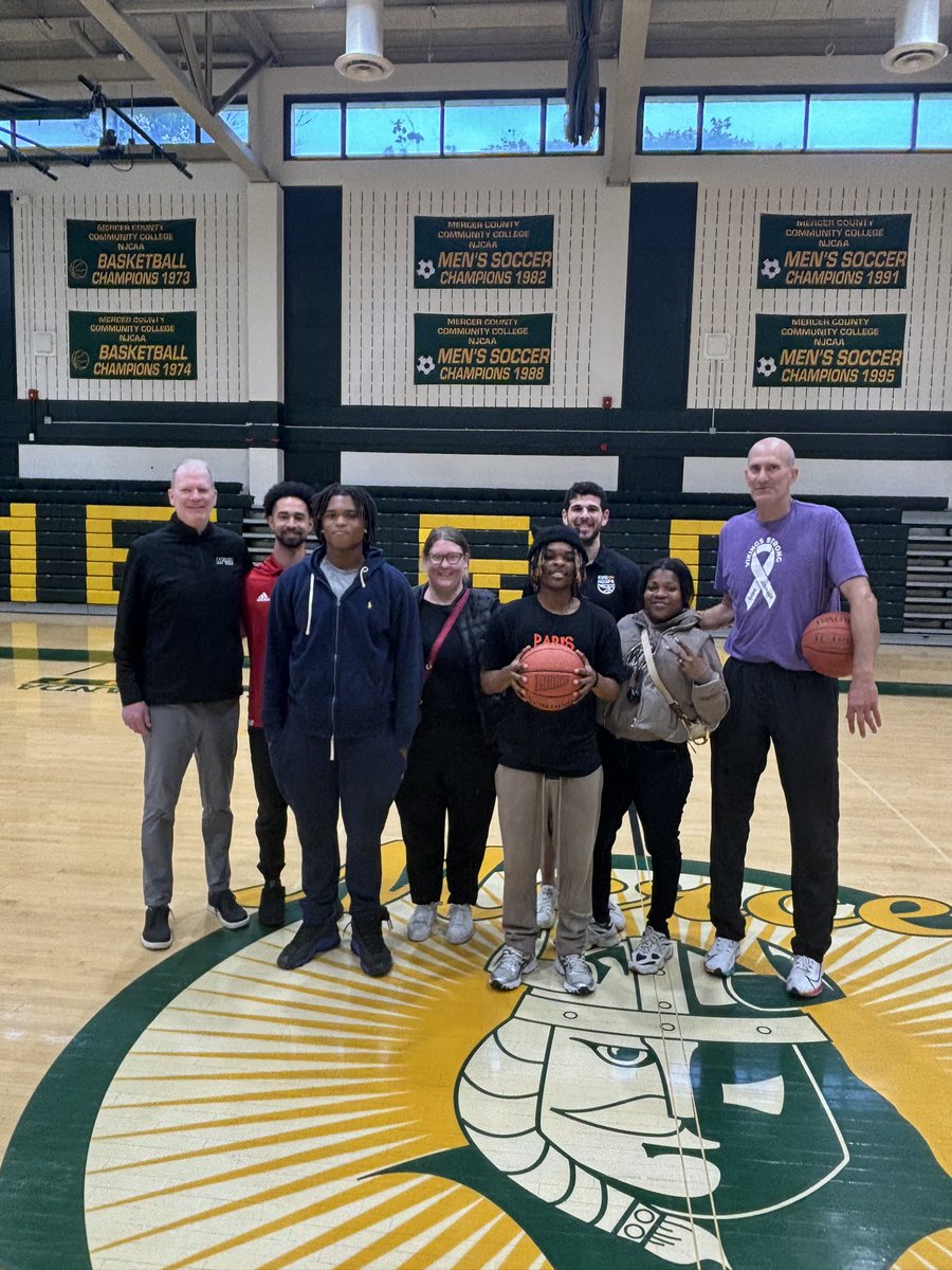 Awesome visit with <a href="/MCCCHoops/">Mercer College Men's Basketball</a>, thank you to Coach Levy and team for hosting our guys Andrew Parrish and Charlek Rockcliffe.